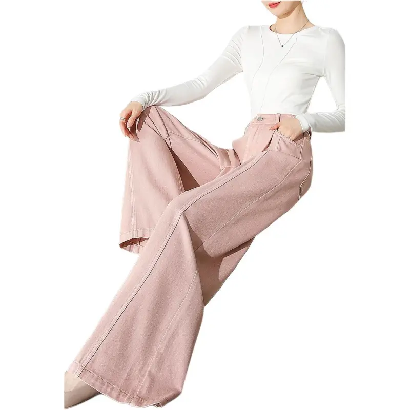 Dme Jeans Women's Gray Pink-2