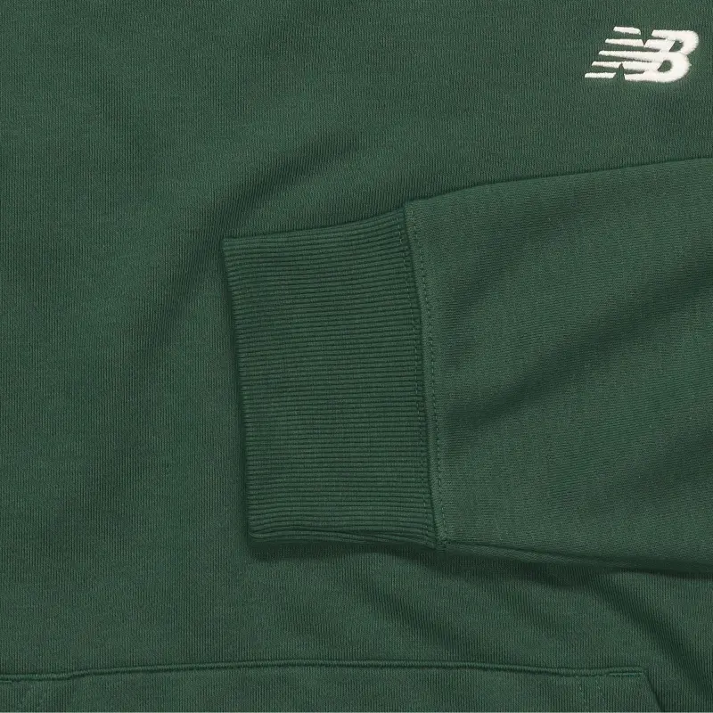 New Balance Logo Printed Drawstring Hoodie-7