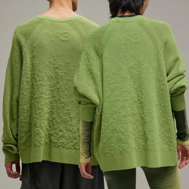 Y 3 Free Shipping With AdiClub Y 3 Knit Crew Sweater-4