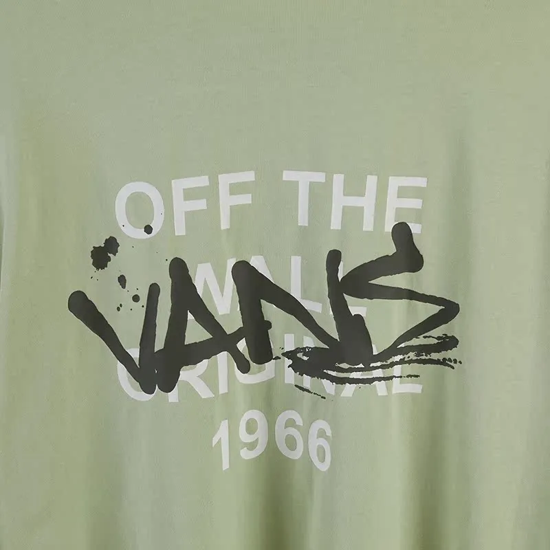 Vans T Shirts Unisex Green-2