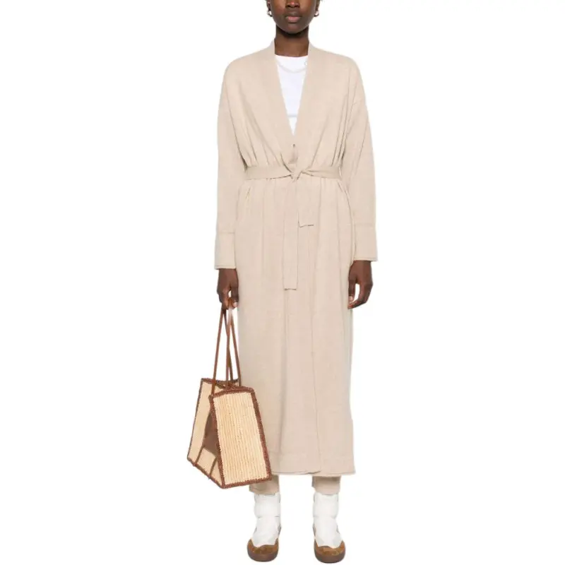 'S MAX MARA Asbuurg Belted Long Sleeved Cardi Coat-1