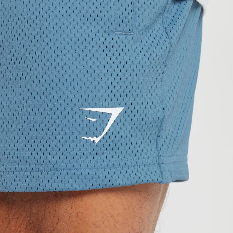 GYMSHARK FW24 Sports Shorts Men's Turquoise-5