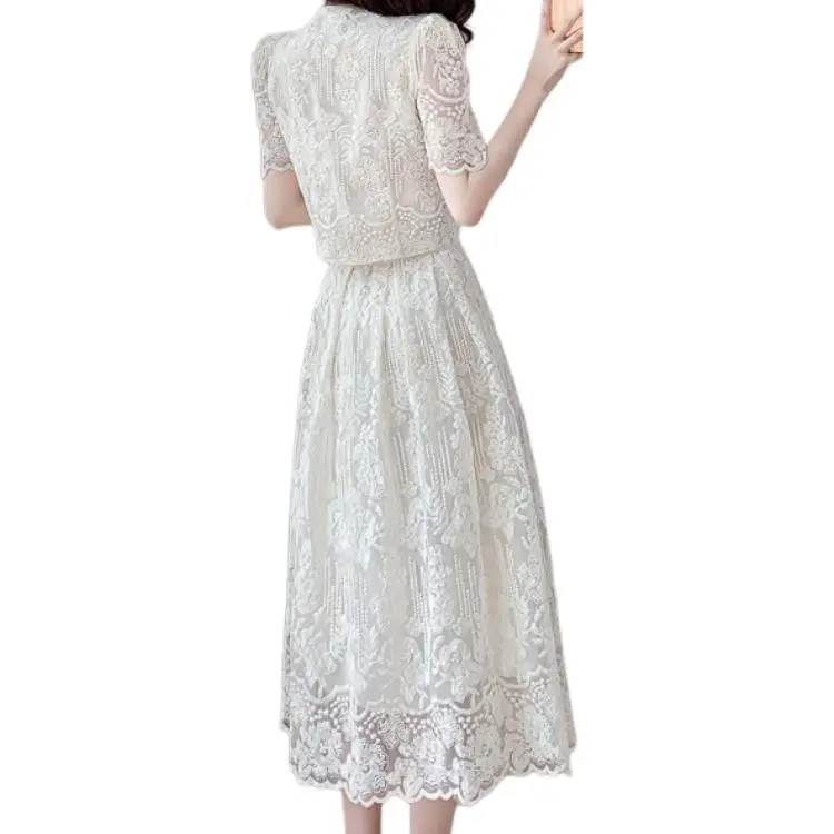 Dior Beauty Two Piece Skirt Sets Women's-3