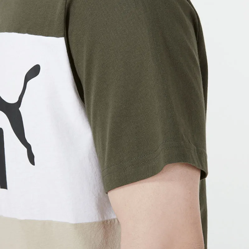 PUMA T-Shirt Men's 2 Pack Army Green-5