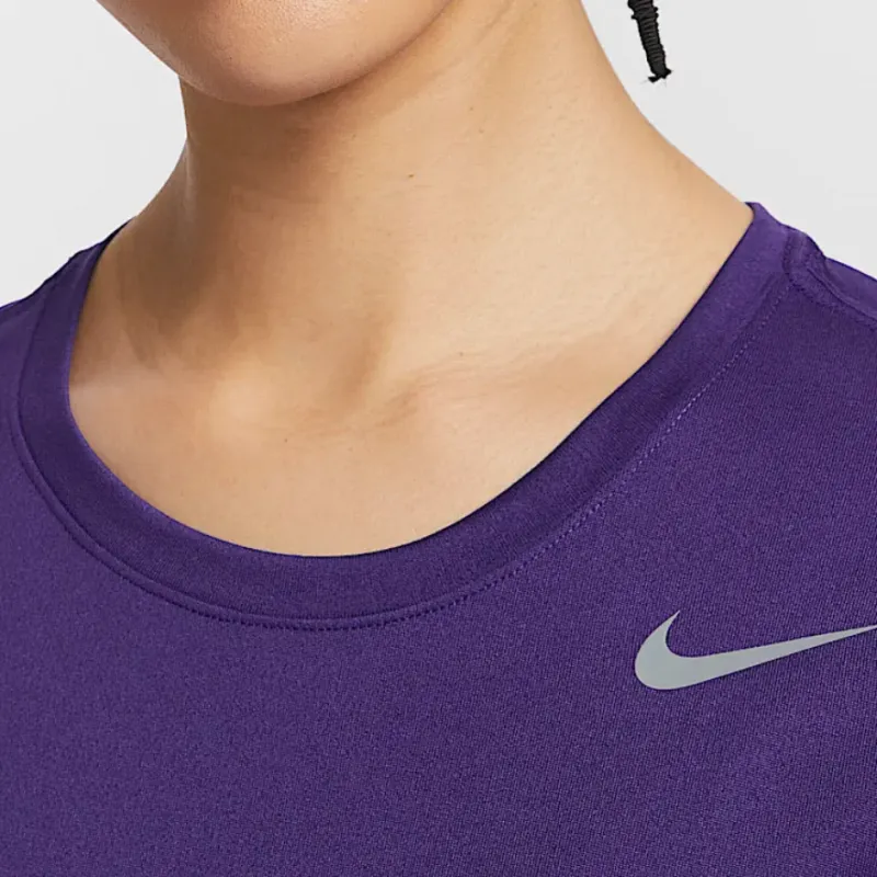 Nike Dri Fit Regular T Shirt Women's Garden Purple-4