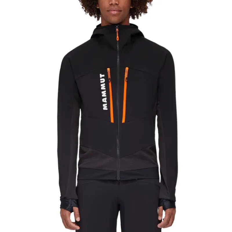 MAMMUT Jackets Coats Unisex Black Comes With Necklace-3