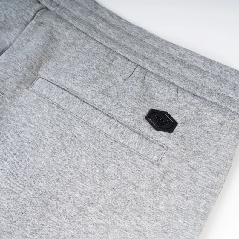 EMPORIO ARMANI FW22 Knitted Sports Pants Men's Gray-5
