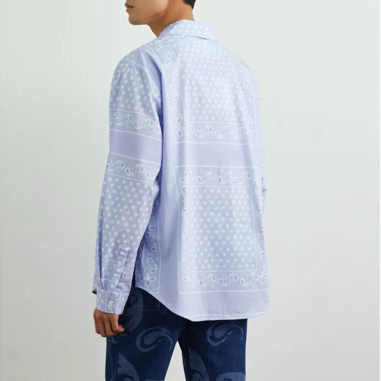 Jacquemus Le Chemise Luis Paisley print Shirt-2