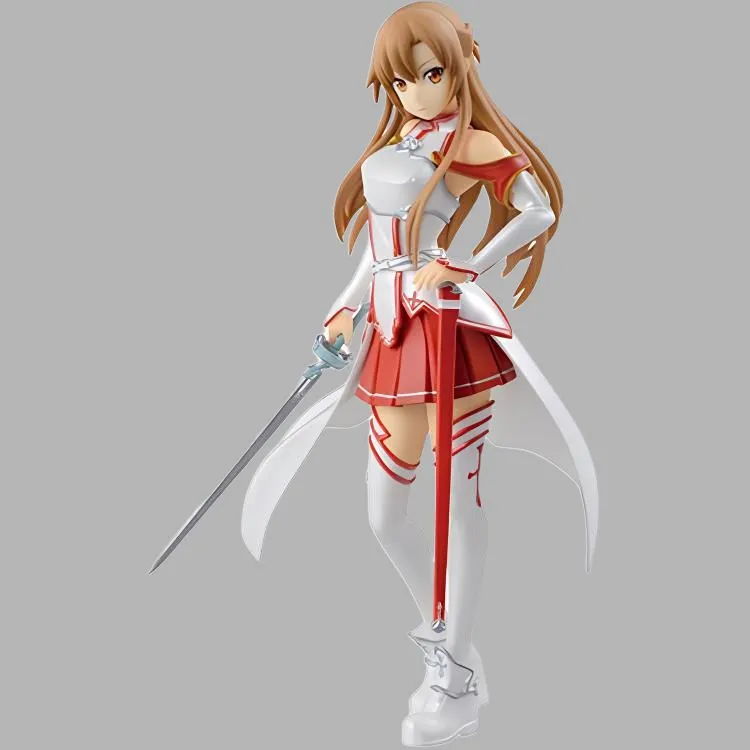 BANPRESTO Asuna/Kikuchi Asuna SQ Series Glass Factory Sword Art Online Asuna 17cm Bonus Gifts-4