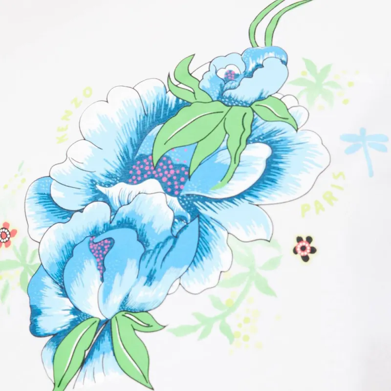 KENZO Peonies Printed T Shirt-5