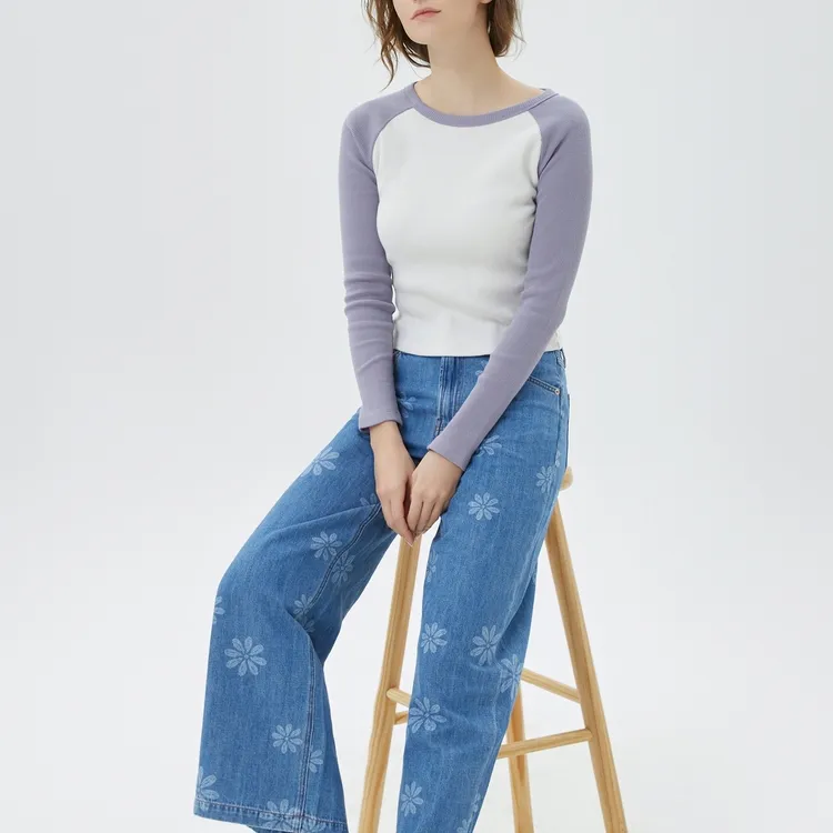 GAP T-Shirts Women's Light Purple-1