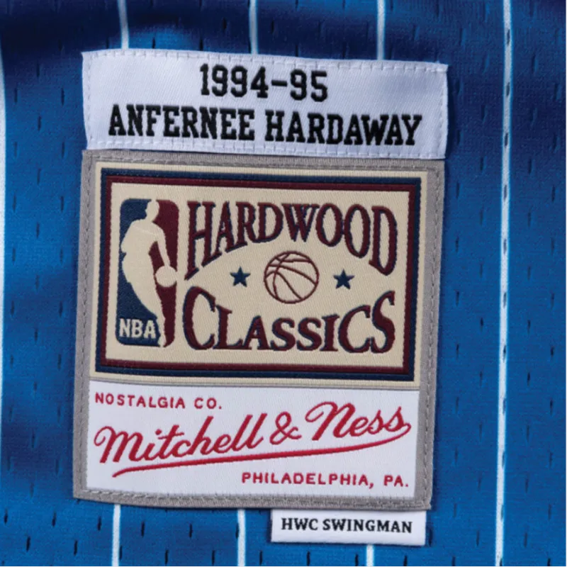 Mitchell & Ness Nba Kids Orlando Magic Anfernee Hardaway 1994 95 Swingman Road Jersey-2