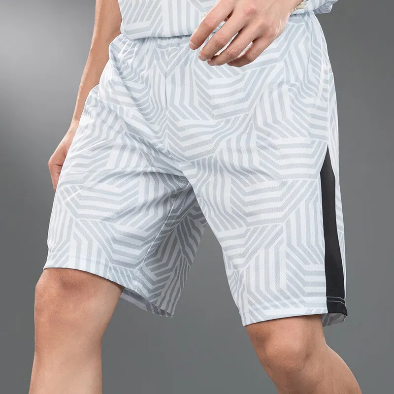 Under Armour Basketball Shorts Men White-4