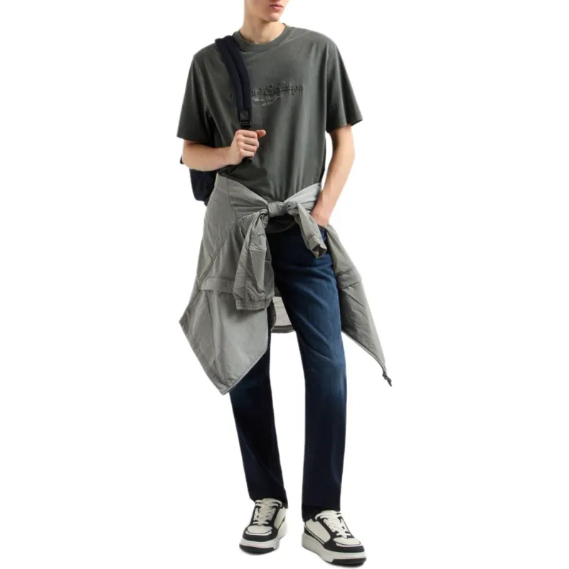 ARMANI EXCHANGEAE T Shirt Men's Gray-3