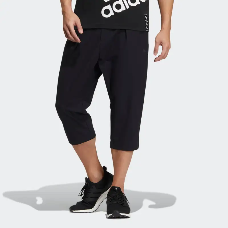 Adidas M ID2 CAPRI PNT Casual Shorts Men's Black-1