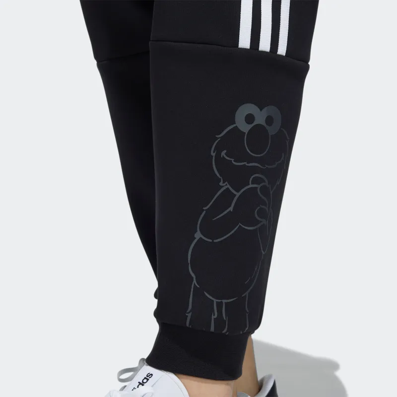 Adidas Neo x SESAME STREET/ Sesame Street Co branded Collection Knitted Sports Pants Men's Black-5