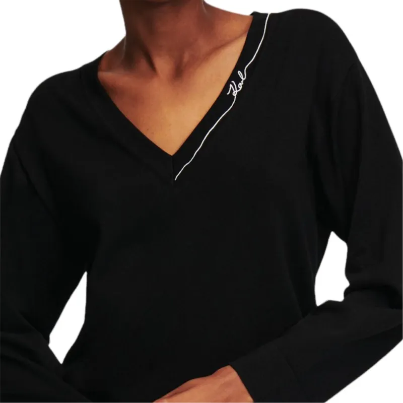 KARL LAGERFELD Sweater Women's Black-4