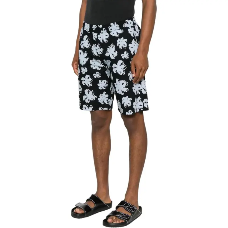 KARL LAGERFELD / Karl Lagerfeld Jeans Flower print Shorts-3