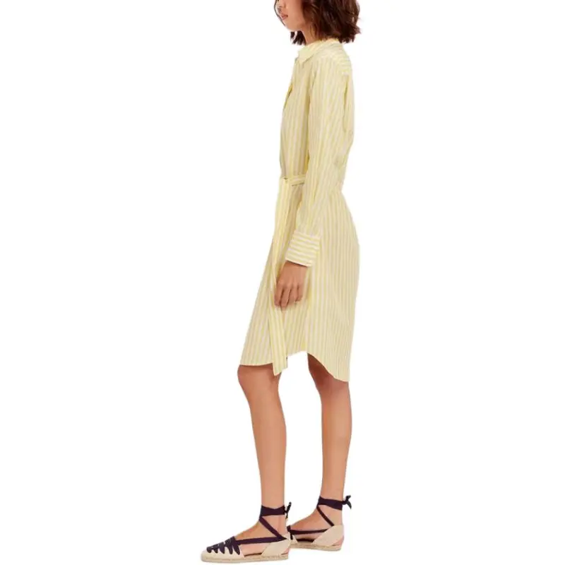 INES DE LA FRESSANGE Long Sleeved Dress Women's Yellow-3