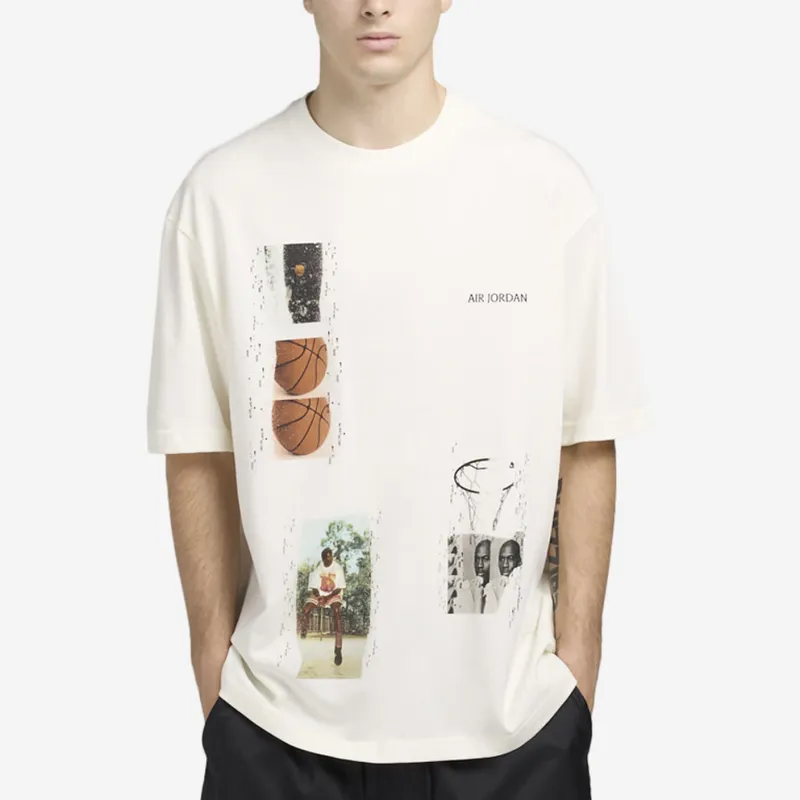 Jordan Flight Heritage T-Shirt Men's Sail-2