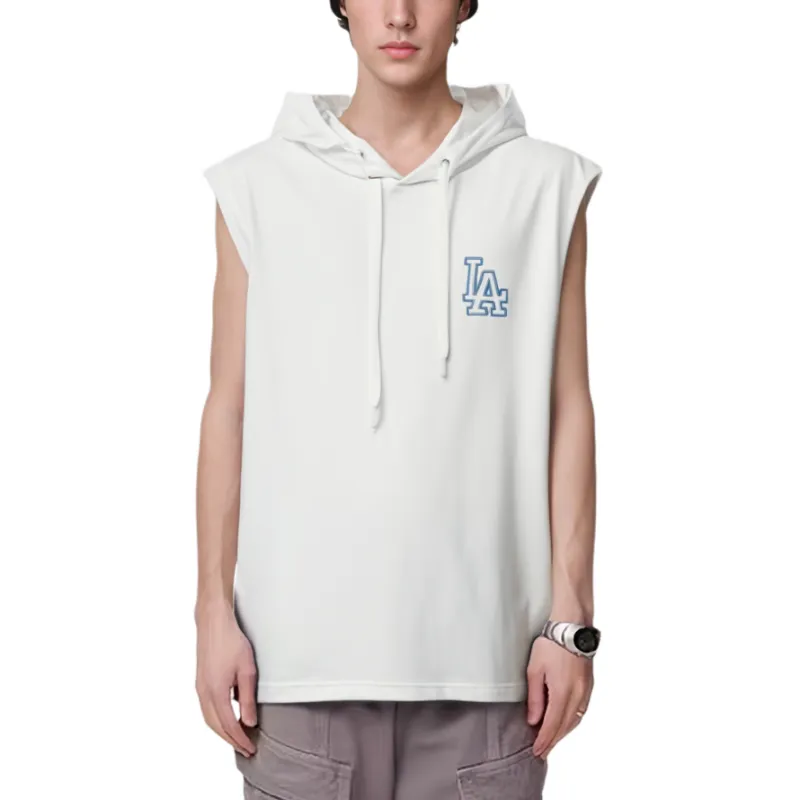 MLB Los Angeles Dodgers Sweatshirts Men White-3