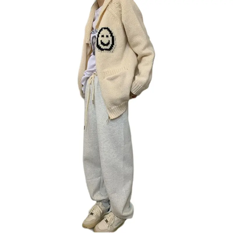 XINBANGBANG Knitwear Unisex Apricot-1