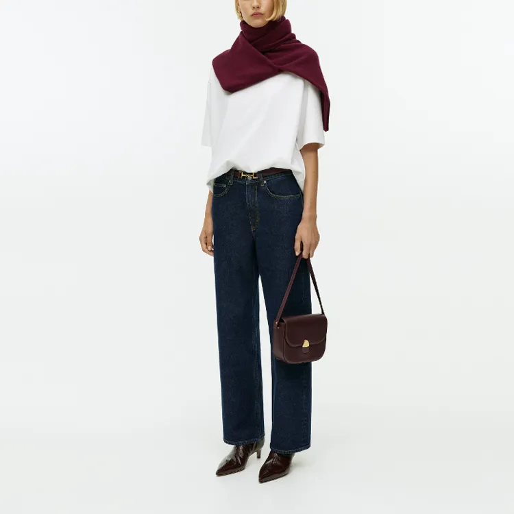 ARKET FW23 Drop Shoulder Sleeve T-Shirt Women's White-2