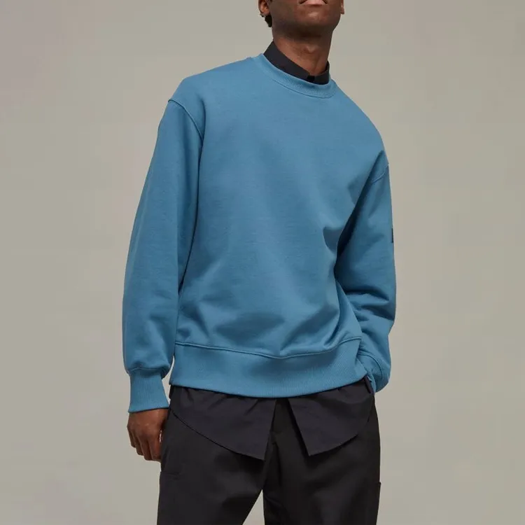 Y-3 Logo-print C-neck Sweatshirt-3