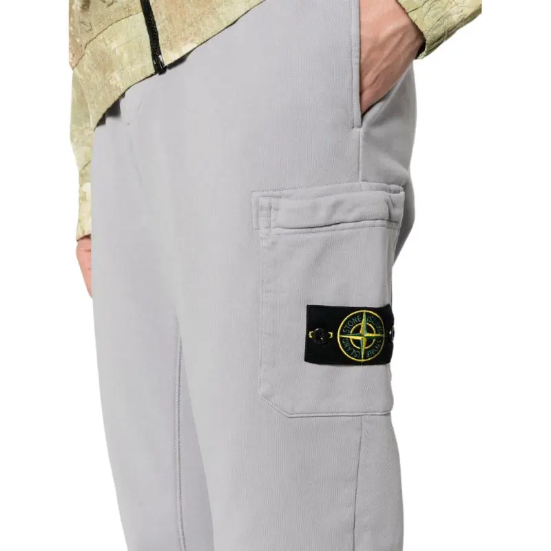 STONE ISLAND Garment Dyed Pocket Sweatpants-4