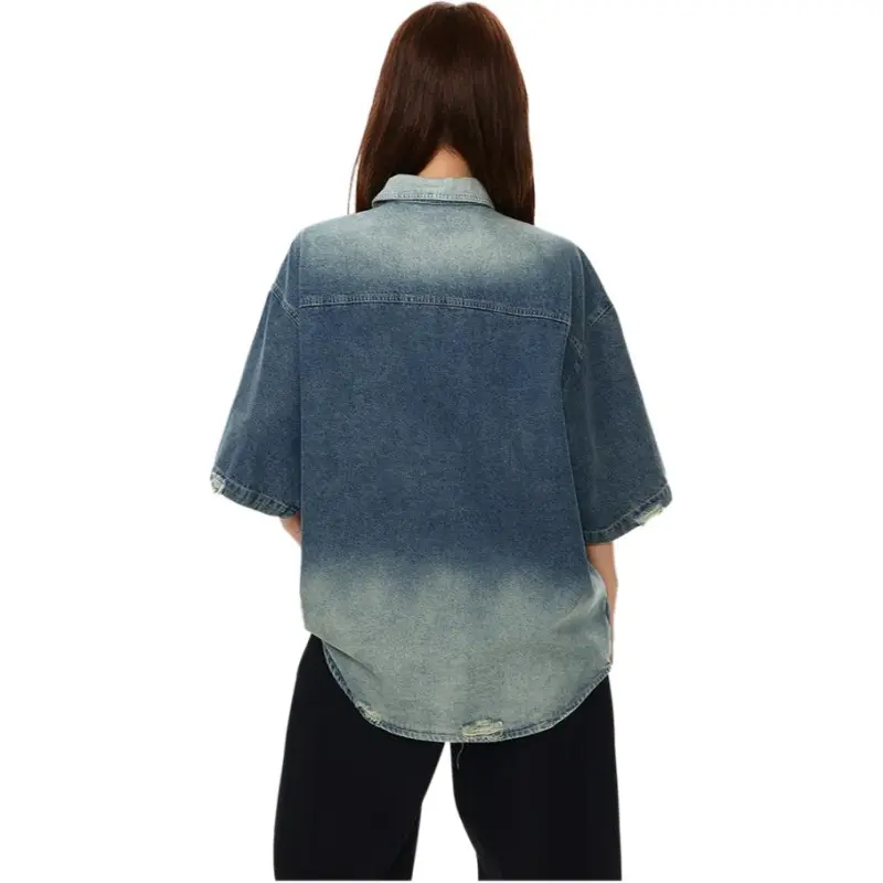 Concubine Zhu Shirts Unisex Blue-3