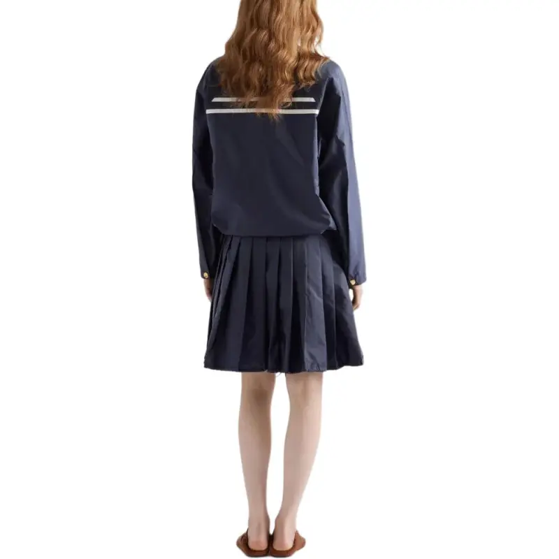 PRADA Re Nylon Pleated Mini Skirt-2