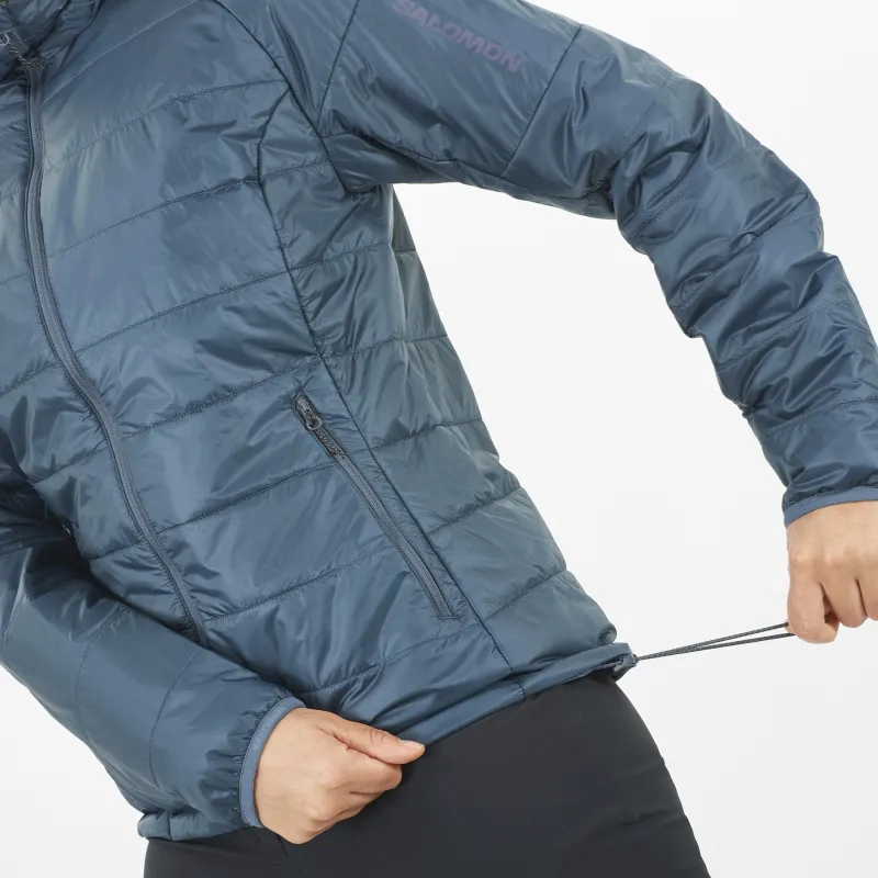 SALOMON OUTLINE Down Jacket Women's Midnight Marine-5