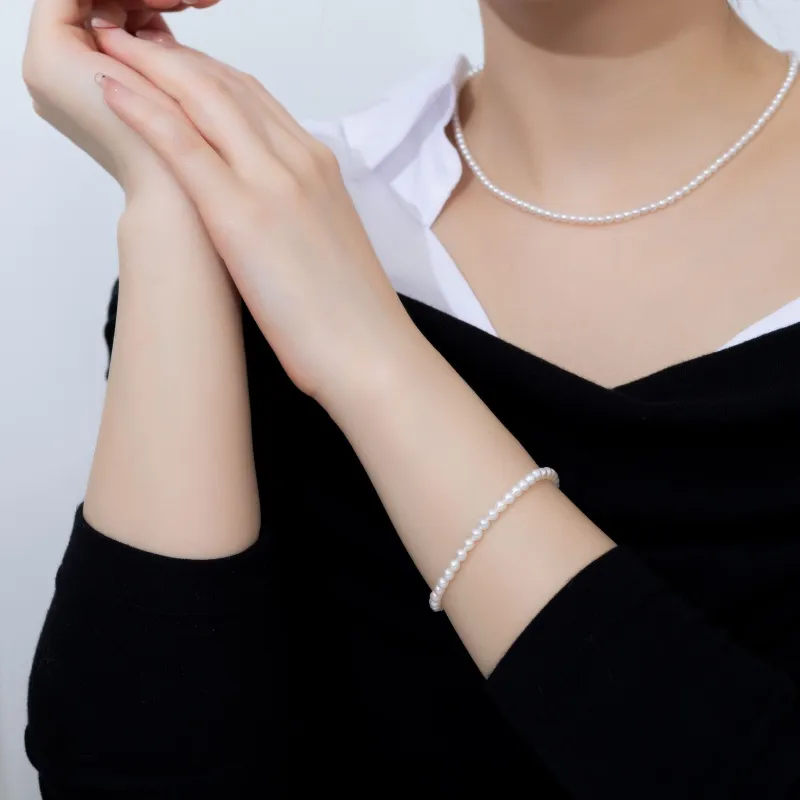 ANGEPERLE Pearl Bracelets Women's-2