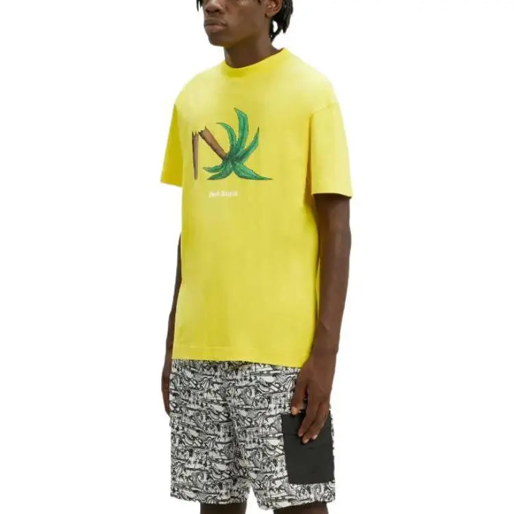 PALM ANGELS Broken Palm Classic T Shirt-3
