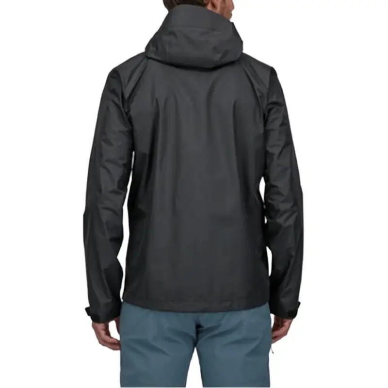 Patagonia Windproof Windbreaker Jacket Men's Black Comes With Necklace-3