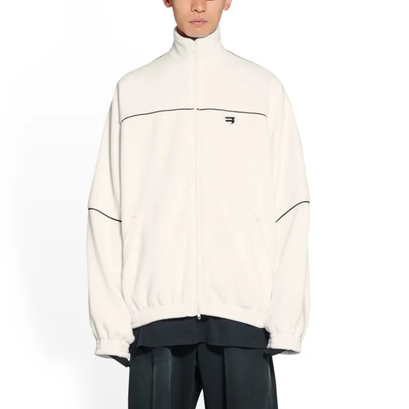 Balenciaga FW22 Jackets Coats Loose Fit Men's White-3