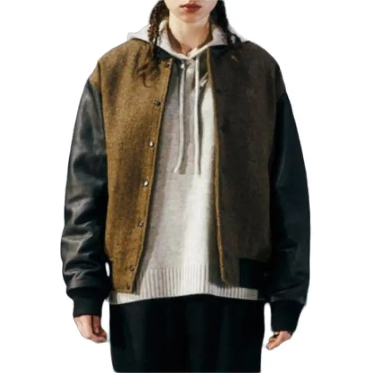 New Era Jackets Unisex Camel-4