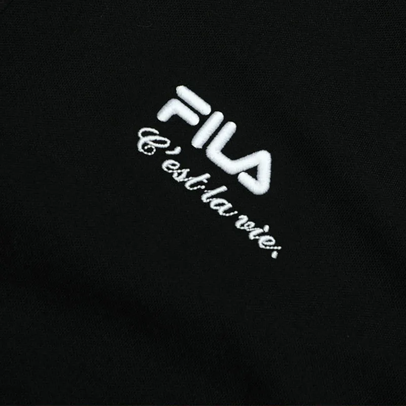 FILA Polo Shirts Men Jet Black-4