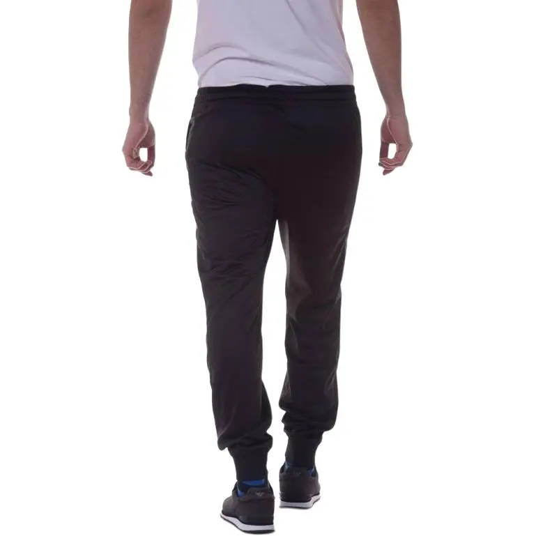 EMPORIO ARMANI EA7 Knitted Sweatpants Men's Black-1