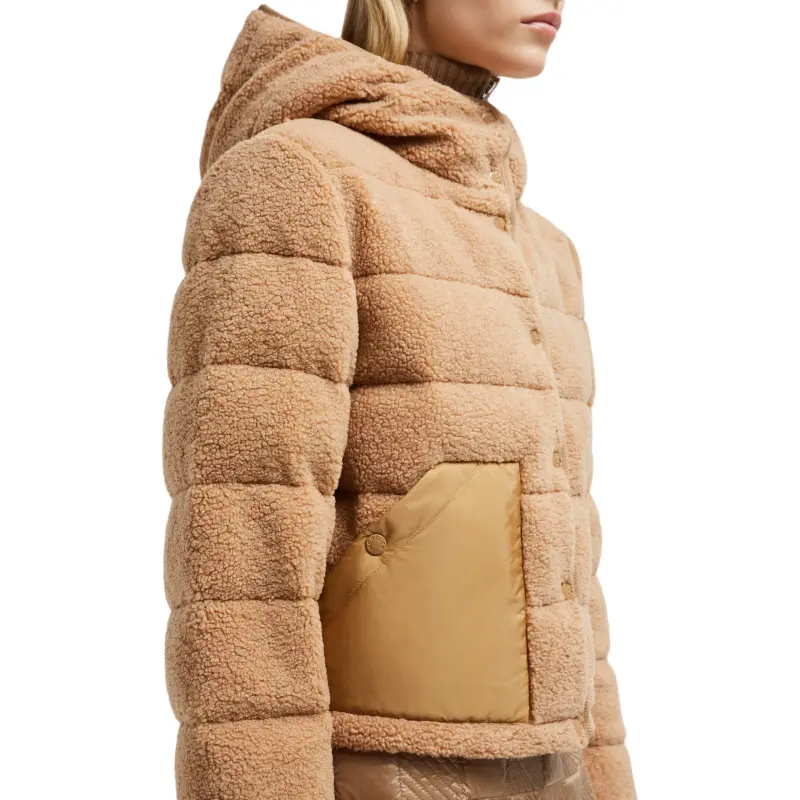 Moncler Audrieu Teddy Short Down Jacket-4