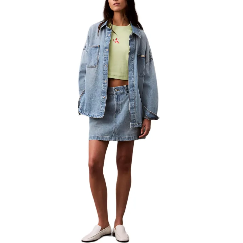 CALVIN KLEIN T Shirt Women's Light Green-2