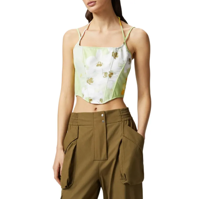 PINKO Camisoles Women's Green-2