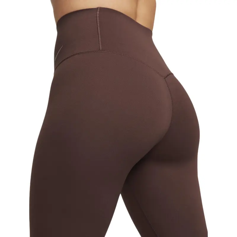 Nike Gentle-Support High-Waisted Cropped Leggings Leggings Women's Brown-6