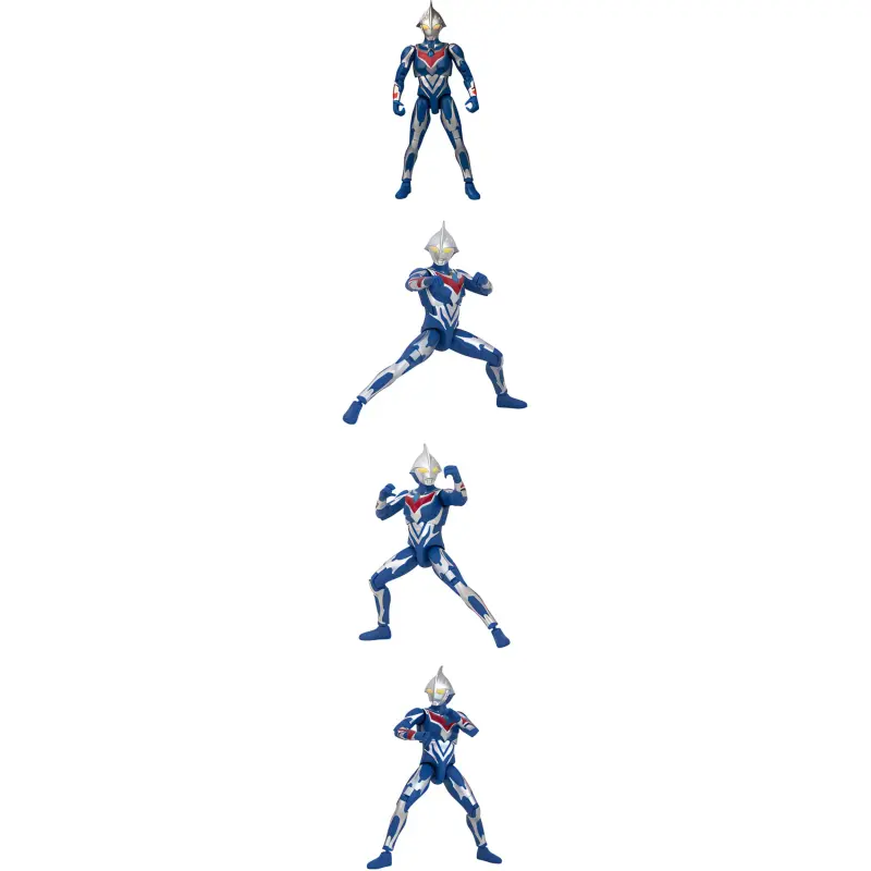 BANDAI Ultraman Nexus Hero Toy With Speaker Super Blue Adult Shape Action Figures-1