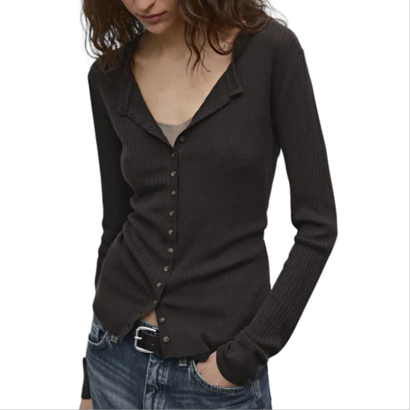 Massimo Dutti Knitwear Women's Brown-4