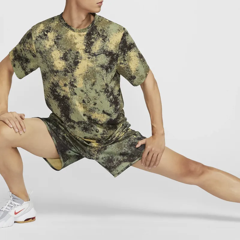 Nike HYVERSE T-Shirt Men's Olive Green/Black/Black-2
