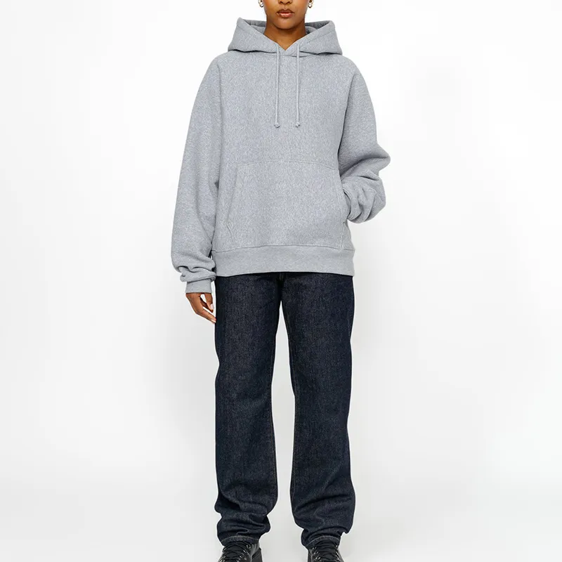 Stussy Fleece Raglan Hoodie-6