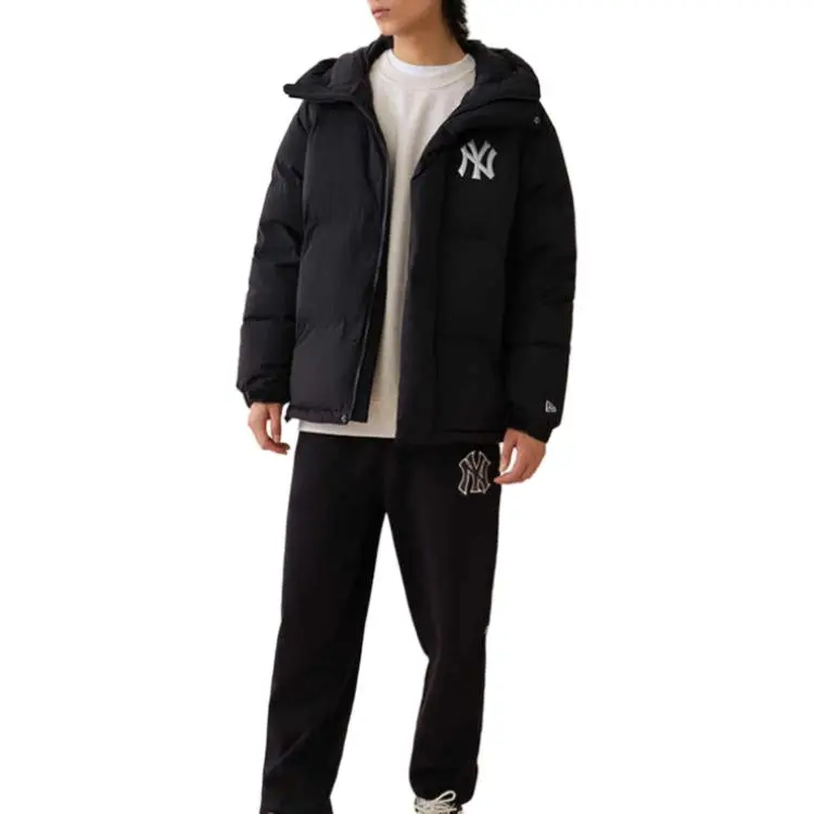 New Era FW24 Down Jacket Unisex Black-2
