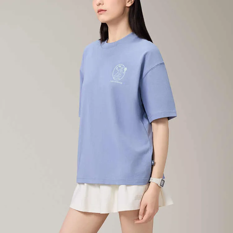 New Balance SS25 Regular T Shirt Women's Purple-3