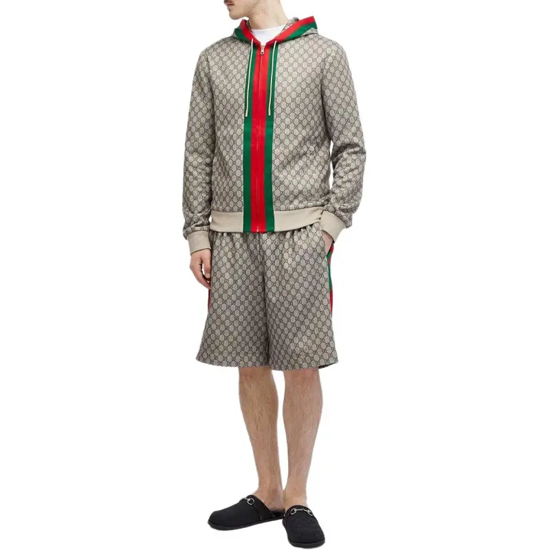 GUCCI Monogrammed Zip Up Jacket-1